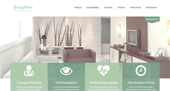 Desktop Screenshot of clinicasingolare.com.br